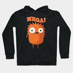 Whoa, Surprised Cute Monster Hoodie